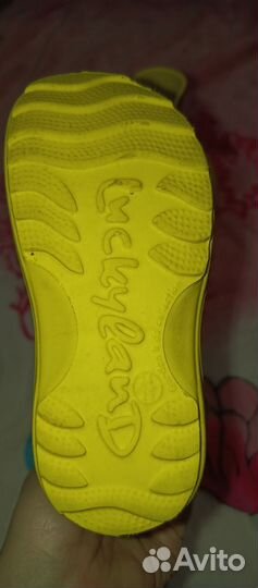 Детские резиновые сапоги luckyland