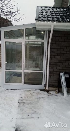 Витражные окна в беседку