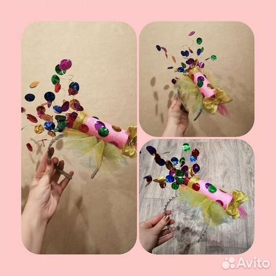 Детские ободки на утренник