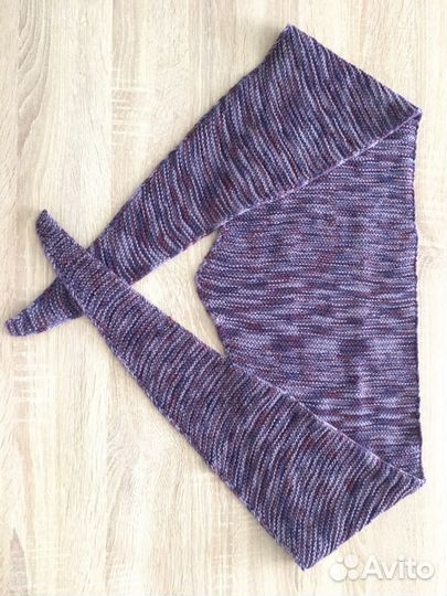 Бактус (косынка-шарф) из чистой шерсти