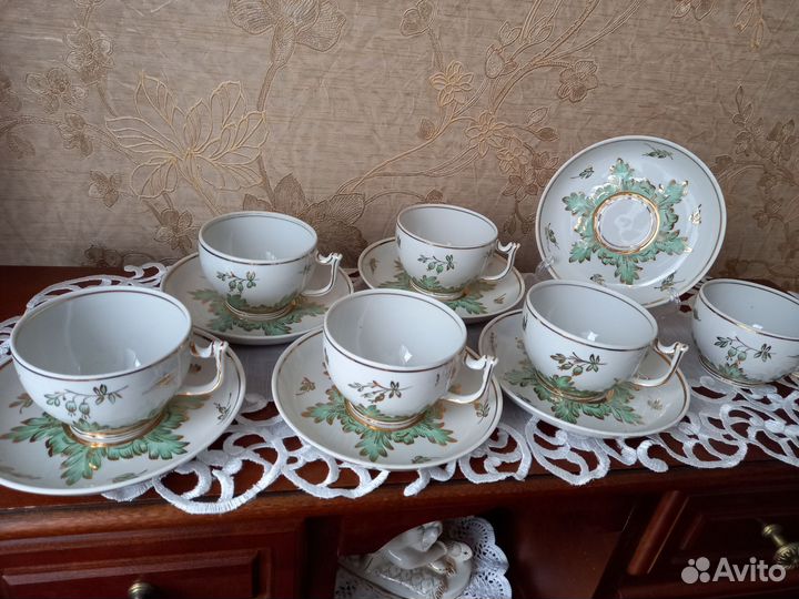 Чайная пара вербилки барбарис СССР