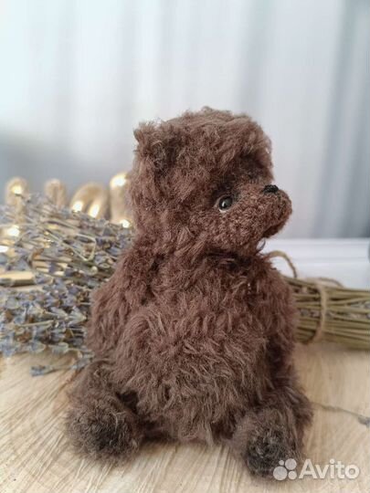 Миниатюрный мишка ручной работы