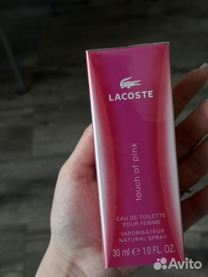 Духи lacoste женские touch of pink