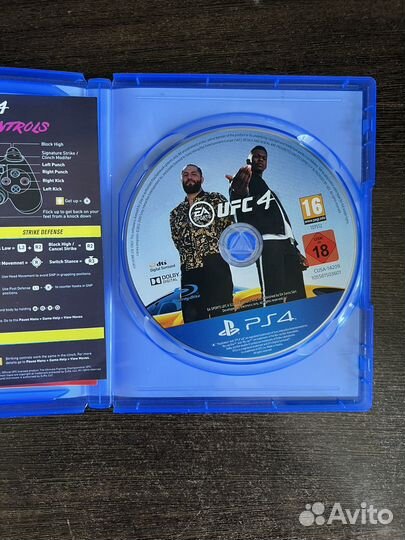 Игра для приставки ufc 4 ps4
