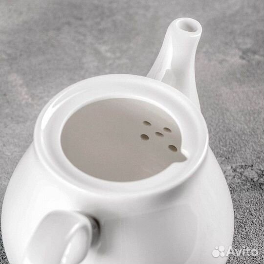 Чайник фарфоровый заварочный Wilmax, 550 мл, в цве