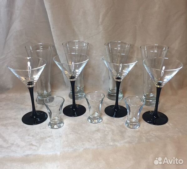 Бокалы, стаканы