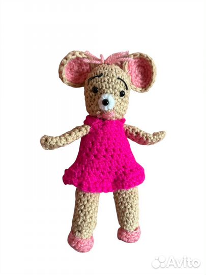 Вязаные игрушки ручной работы
