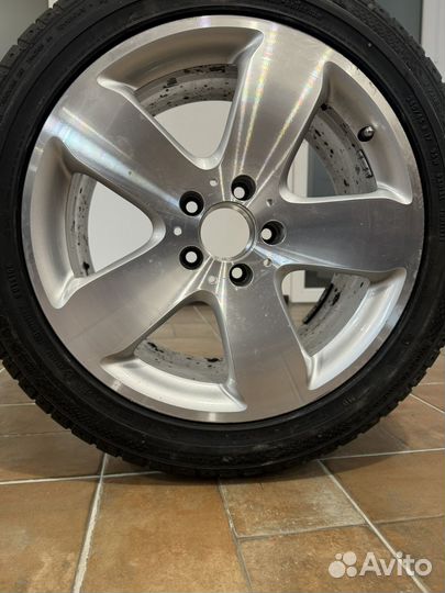 Диск с шиной 245/45R17 на Mercedes W 211 E-Класс