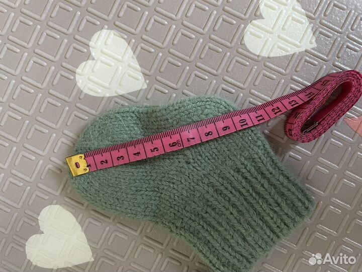 Носочки для малыша 10см из пуха норки