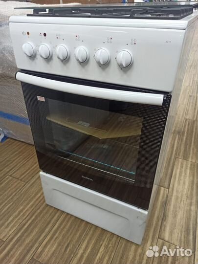 Газовая плита Darina 3311 W электрическая духовка