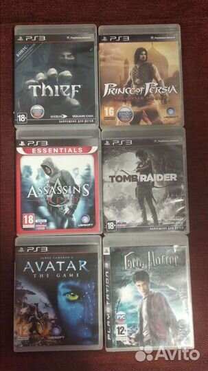 Диски на ps3