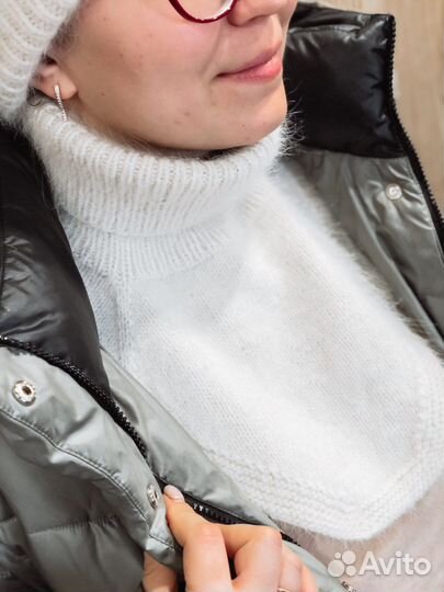 Шапка и снуд манишка