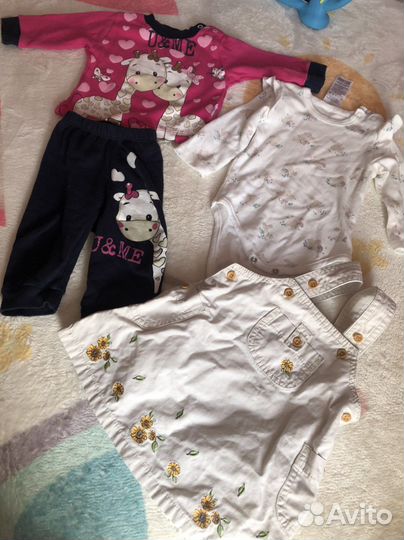 Детские вещи от 0 до 6-9 мес