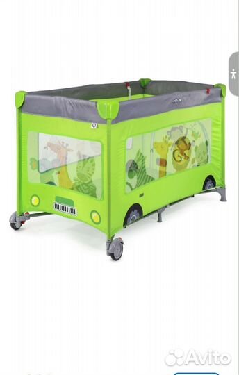 Детская кровать манеж с матрасом