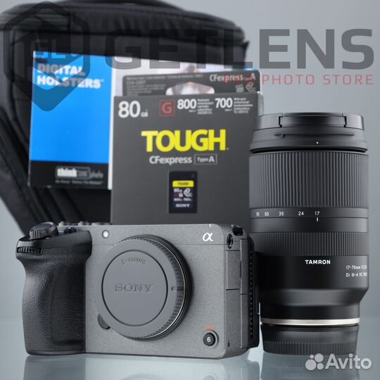 Sony FX30 + Tamron 17-70 + Sony 80GB + Holster