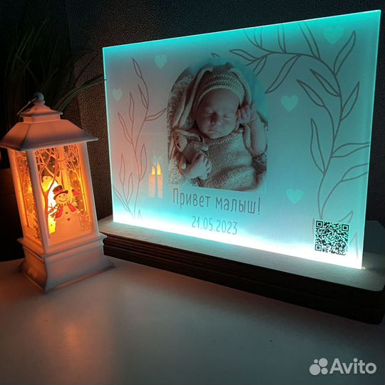 Витраж с вашим фото