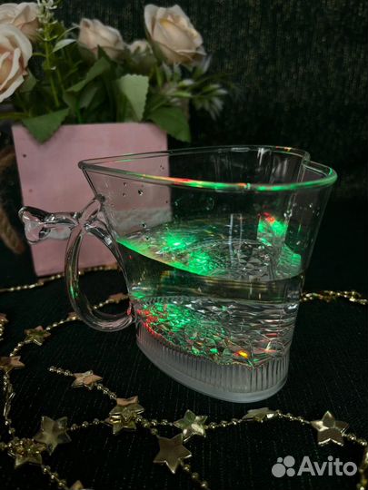 Кружка светящаяся в виде сердца