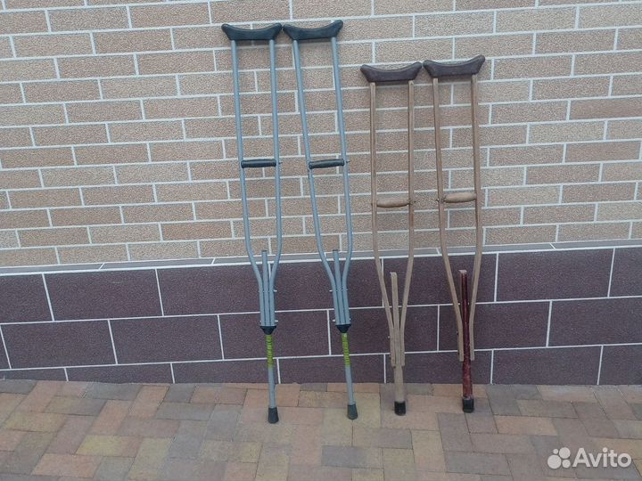 Костыли подмышечные взрослые