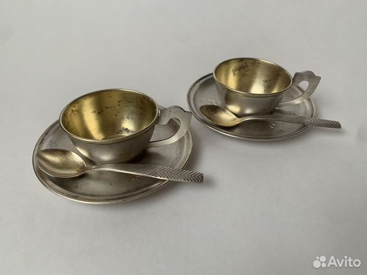 Чайная пара из стали, 1968 года