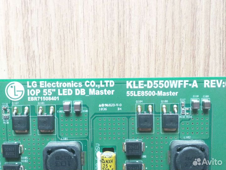 LED driver EBR71508401 KLE-D550WFF-A