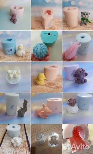 Формы для мыла