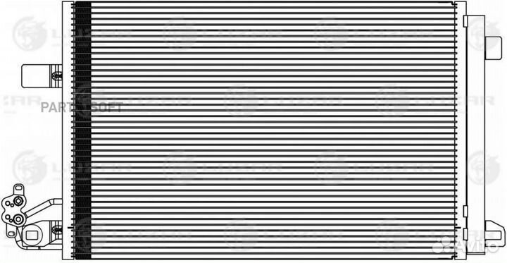 Luzar lrac1805 Конденсер volkswagen transporter T5