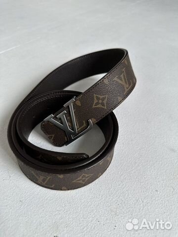Ремень женский мужской кожаный Louis Vuitton