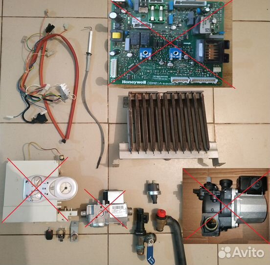 Запчасти для котла Ferroli Domiproject C24