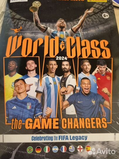 Наклейки Panini World Class