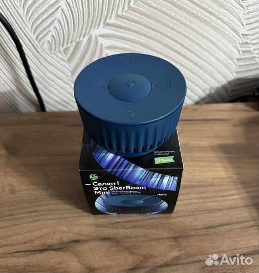 Умная колонка Sber SberBoom Mini синий нептун