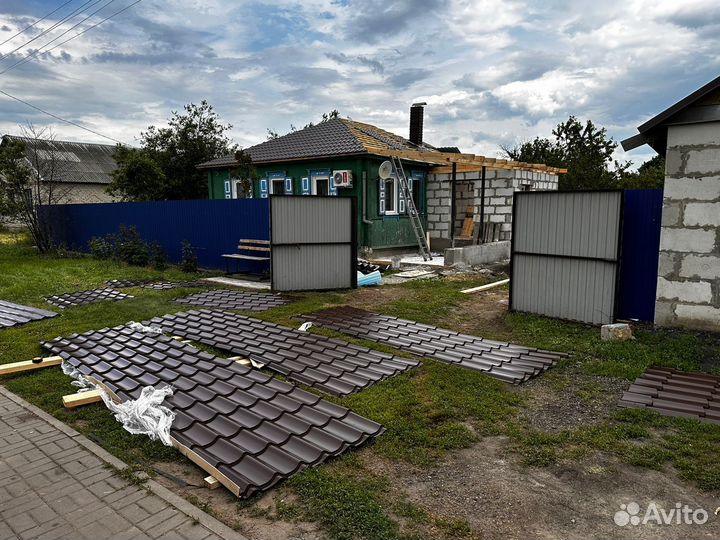 Ремонт монтаж кровли крыши. Кровля под ключ