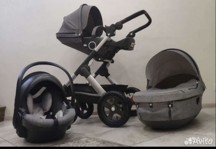 Коляска stokke trailz 3 в 1