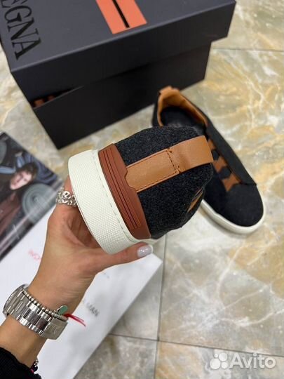 Кеды мужские Zegna