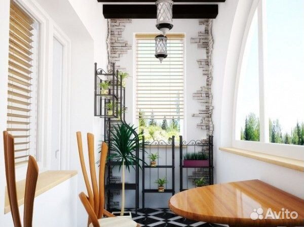 Отделка балконов и лоджий/ Остекление балконов