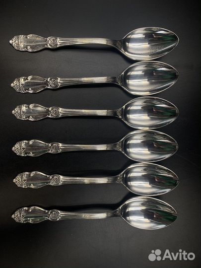 Ложки «Серебряная Роза» Кольчугино СССР