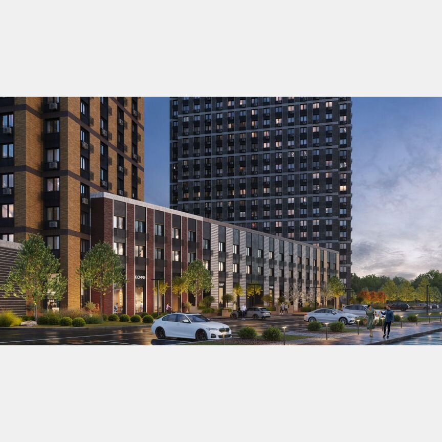 Квартира-студия, 21,5 м², 19/23 эт.