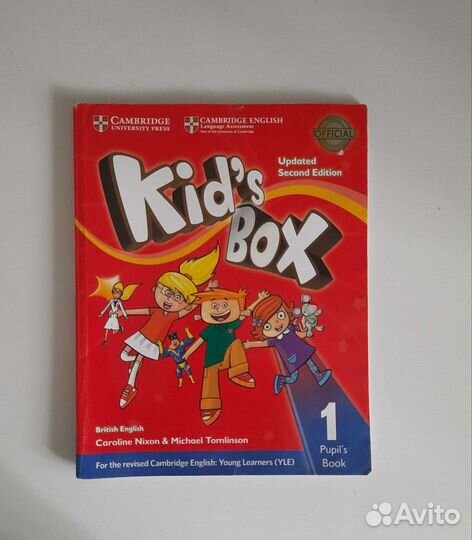Учебник Kids box 1 + диск