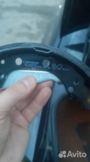 Тормозные колодки bosch0986487270