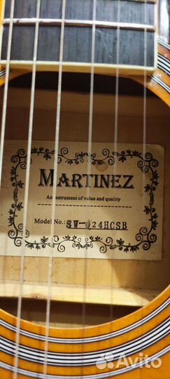 Электроакустическая гитара martinez