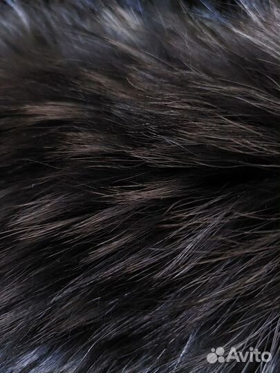 Меховой воротник натуральный