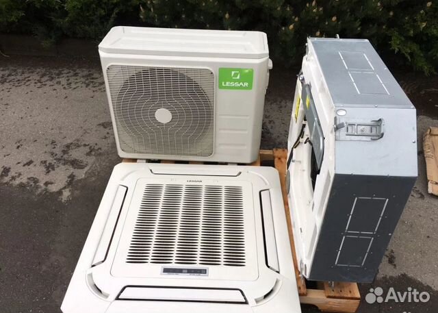 Кассетная сплит система Lessar 24 на 78 кв.м