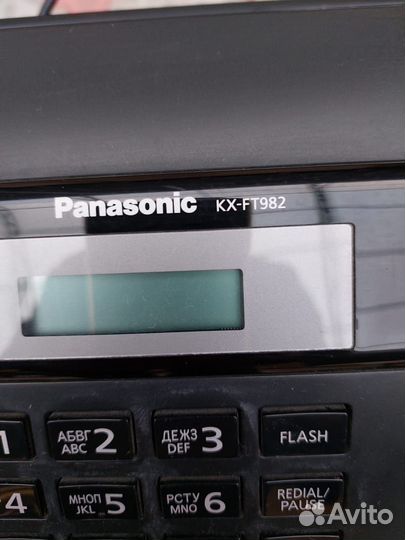 Телефон факс panasonic