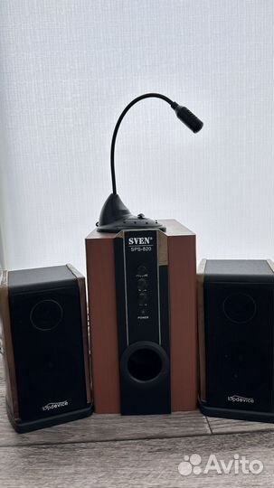 Колонки для компьютера с сабвуфером sven