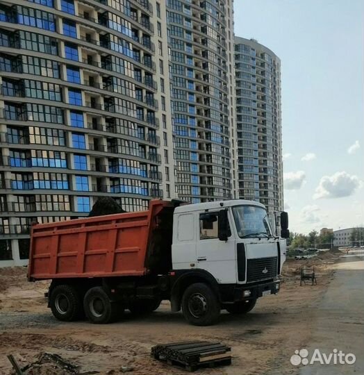 Песок строительный доставка