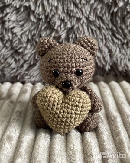 Мишка, ручная работа