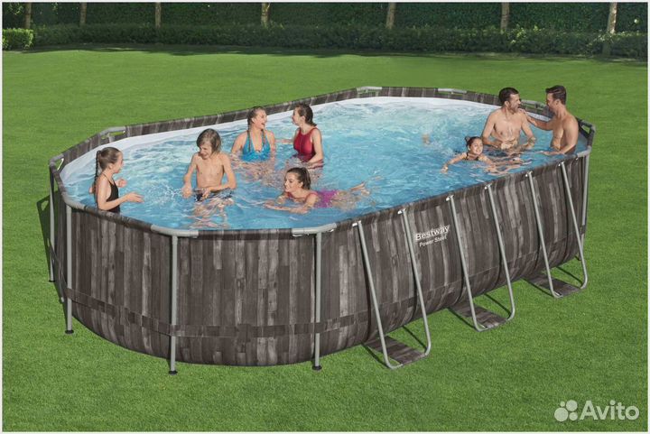 Каркасный бассейн 610х366х122