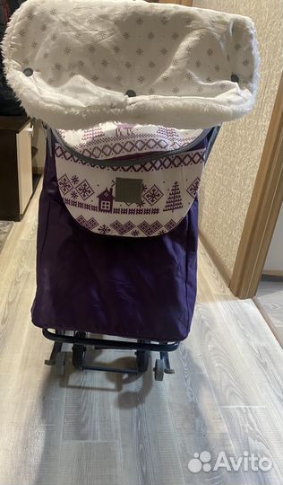 Коляска санки