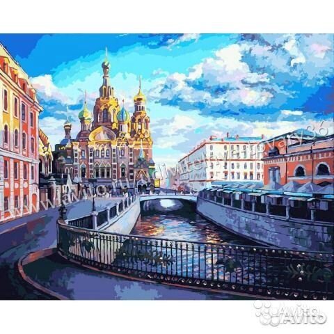 Картина по номерам Храм Спаса