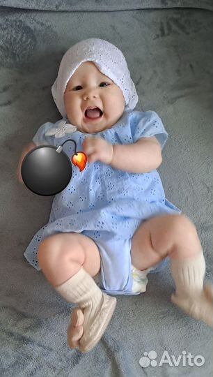 Платье боди для девочки