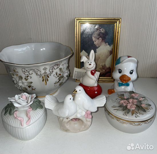 Подставки для фруктов, фарфоровые изделия